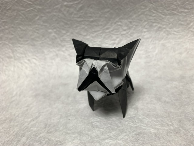 折り紙ブルドッグ創作しました！