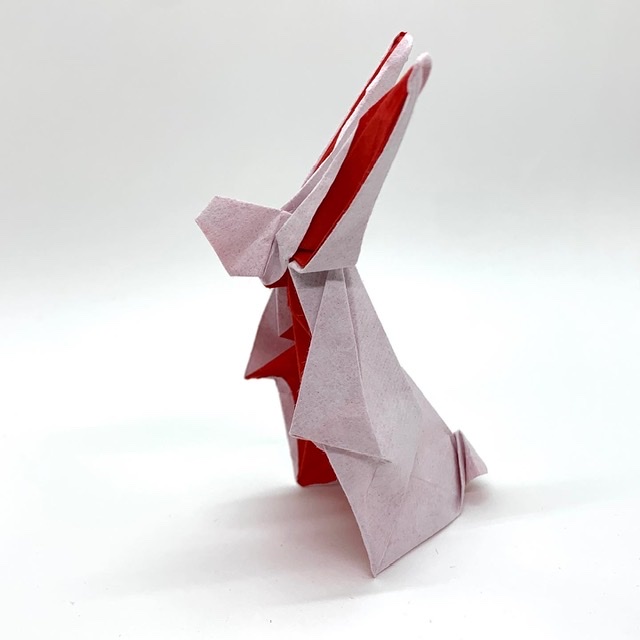 ウサギさん創作しました オリオリ折り紙マンブログ
